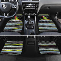 Tennis Snowman Christmas Car Mats Xmas Holiday Patterns - Wonder Print Shop