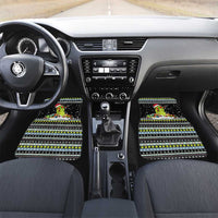 Tennis Snowman Christmas Car Mats Xmas Holiday Patterns - Wonder Print Shop