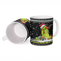 Tennis Snowman Christmas Ceramic Mug Xmas Holiday Patterns - Wonder Print Shop