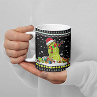 Tennis Snowman Christmas Ceramic Mug Xmas Holiday Patterns - Wonder Print Shop