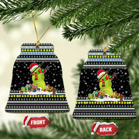 Tennis Snowman Christmas Ceramic Ornament Xmas Holiday Patterns - Wonder Print Shop