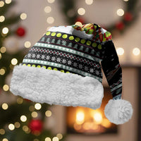 Tennis Snowman Christmas Santa Hat Xmas Holiday Patterns - Wonder Print Shop