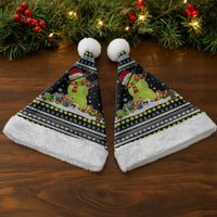 Tennis Snowman Christmas Santa Hat Xmas Holiday Patterns - Wonder Print Shop