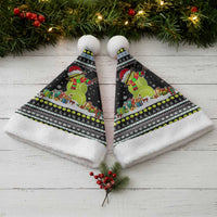 Tennis Snowman Christmas Santa Hat Xmas Holiday Patterns - Wonder Print Shop