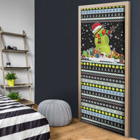 Tennis Snowman Christmas Door Cover Xmas Holiday Patterns - Wonder Print Shop
