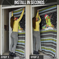 Tennis Snowman Christmas Door Cover Xmas Holiday Patterns - Wonder Print Shop
