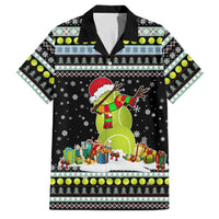 Tennis Snowman Christmas Family Matching Summer Maxi Dress and Hawaiian Shirt Xmas Holiday Patterns - Wonder Print Shop