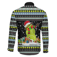 Tennis Snowman Christmas Family Matching Summer Maxi Dress and Hawaiian Shirt Xmas Holiday Patterns - Wonder Print Shop