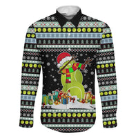 Tennis Snowman Christmas Family Matching Tank Maxi Dress and Hawaiian Shirt Xmas Holiday Patterns - Wonder Print Shop