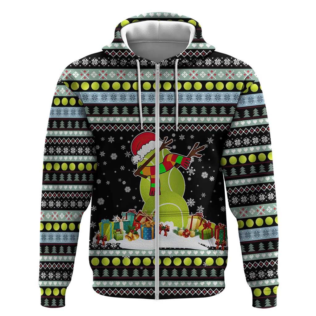 Tennis Snowman Christmas Hoodie Xmas Holiday Patterns - Wonder Print Shop