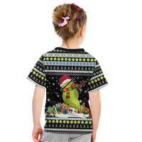 Tennis Snowman Christmas Kid T Shirt Xmas Holiday Patterns - Wonder Print Shop