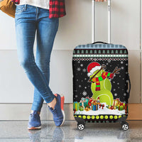 Tennis Snowman Christmas Luggage Cover Xmas Holiday Patterns - Wonder Print Shop
