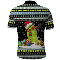 Tennis Snowman Christmas Polo Shirt Xmas Holiday Patterns - undefined