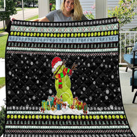 Tennis Snowman Christmas Quilt Xmas Holiday Patterns - Wonder Print Shop