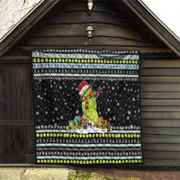 Tennis Snowman Christmas Quilt Xmas Holiday Patterns - Wonder Print Shop