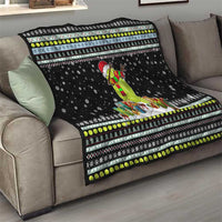 Tennis Snowman Christmas Quilt Xmas Holiday Patterns - Wonder Print Shop