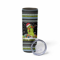 Tennis Snowman Christmas Skinny Tumbler Xmas Holiday Patterns - Wonder Print Shop