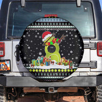 Tennis Snowman Christmas Spare Tire Cover Xmas Holiday Patterns - Wonder Print Shop
