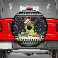 Tennis Snowman Christmas Spare Tire Cover Xmas Holiday Patterns - Wonder Print Shop