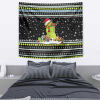 Tennis Snowman Christmas Tapestry Xmas Holiday Patterns - Wonder Print Shop