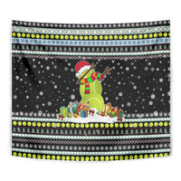 Tennis Snowman Christmas Tapestry Xmas Holiday Patterns - Wonder Print Shop