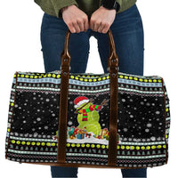 Tennis Snowman Christmas Travel Bag Xmas Holiday Patterns - Wonder Print Shop