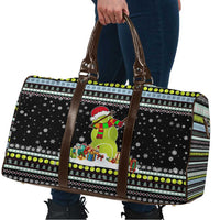 Tennis Snowman Christmas Travel Bag Xmas Holiday Patterns - Wonder Print Shop