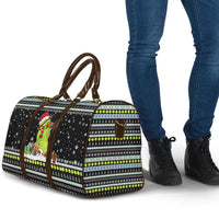 Tennis Snowman Christmas Travel Bag Xmas Holiday Patterns - Wonder Print Shop