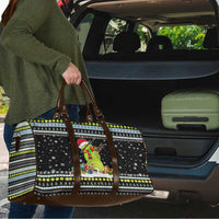 Tennis Snowman Christmas Travel Bag Xmas Holiday Patterns - Wonder Print Shop