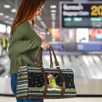 Tennis Snowman Christmas Travel Bag Xmas Holiday Patterns - Wonder Print Shop