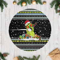 Tennis Snowman Christmas Tree Skirt Xmas Holiday Patterns - Wonder Print Shop