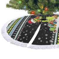 Tennis Snowman Christmas Tree Skirt Xmas Holiday Patterns - Wonder Print Shop