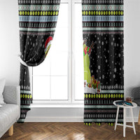 Tennis Snowman Christmas Window Curtain Xmas Holiday Patterns - Wonder Print Shop