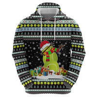 Tennis Snowman Christmas Zip Hoodie Xmas Holiday Patterns - Wonder Print Shop
