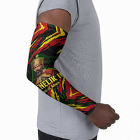 Menelik II Arm Sleeves with Lion of Adwa Title, Battle of Adwa 1896 Graphic and Bold Pan-African - Wonder Print Shop