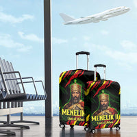 Menelik II Luggage Cover with Lion of Adwa Title, Battle of Adwa 1896 Graphic and Bold Pan-African - Wonder Print Shop