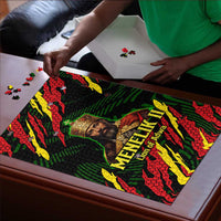 Menelik II Puzzle with Lion of Adwa Title, Battle of Adwa 1896 Graphic and Bold Pan-African - Wonder Print Shop