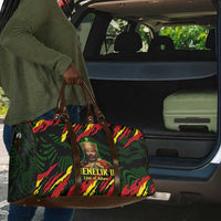 Menelik II Travel Bag with Lion of Adwa Title, Battle of Adwa 1896 Graphic and Bold Pan-African - Wonder Print Shop