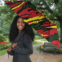 Menelik II Umbrella with Lion of Adwa Title, Battle of Adwa 1896 Graphic and Bold Pan-African - Wonder Print Shop