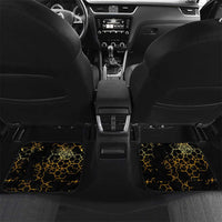 Hatshepsut Car Mats with Royal Portrait, Pre-Colonial Empires Text and Red-Black Honeycomb - Wonder Print Shop