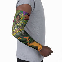 Wangari Maathai Arm Sleeves Colorful Nature-Inspired Design Empowerment Quote African Print Environmental - Wonder Print Shop