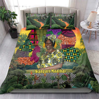 Wangari Maathai Bedding Set Colorful Nature-Inspired Design Empowerment Quote African Print Environmental - Wonder Print Shop