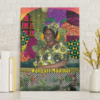 Wangari Maathai Canvas Wall Art Colorful Nature-Inspired Design Empowerment Quote African Print Environmental - Wonder Print Shop
