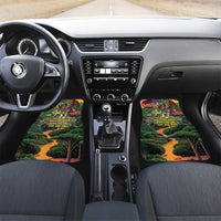 Wangari Maathai Car Mats Colorful Nature-Inspired Design Empowerment Quote African Print Environmental - Wonder Print Shop