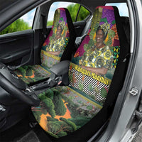 Wangari Maathai Car Seat Cover Colorful Nature-Inspired Design Empowerment Quote African Print Environmental - Wonder Print Shop