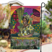 Wangari Maathai Garden Flag Colorful Nature-Inspired Design Empowerment Quote African Print Environmental - Wonder Print Shop