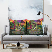 Wangari Maathai Pillow Cover Colorful Nature-Inspired Design Empowerment Quote African Print Environmental - Wonder Print Shop