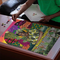 Wangari Maathai Puzzle Colorful Nature-Inspired Design Empowerment Quote African Print Environmental - Wonder Print Shop