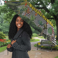 Wangari Maathai Umbrella Colorful Nature-Inspired Design Empowerment Quote African Print Environmental - Wonder Print Shop