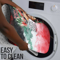 Wangari Maathai Bathroom Set Kenyan Flag Watercolor Style - Environmental Quote Planting Trees Tribute Eco-Activism - Wonder Print Shop